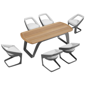 Very Very Modern Dining Table and Chairs